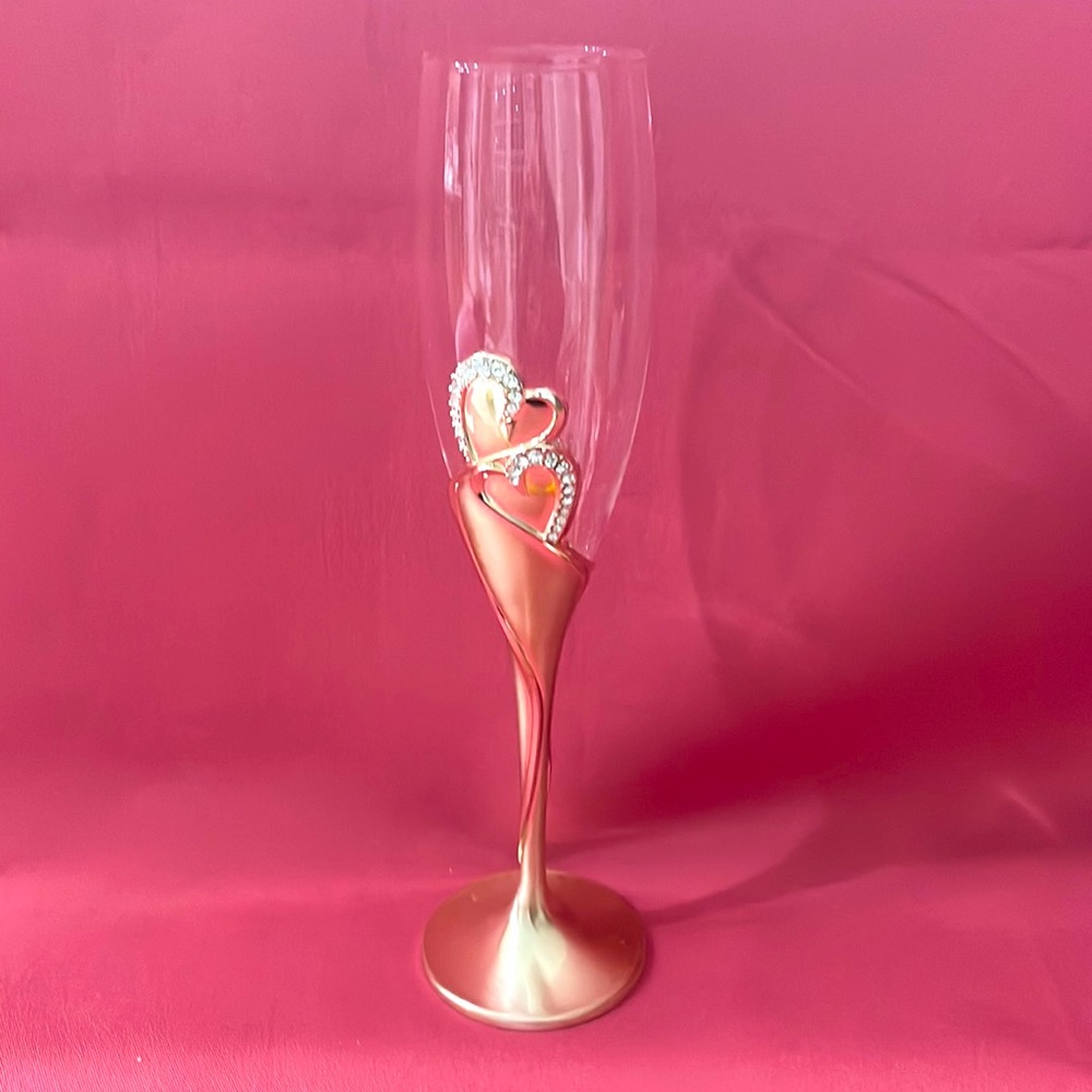 Champagne Flute Glassware Cocktail Glass Elegant Gift Wedding - W1105
